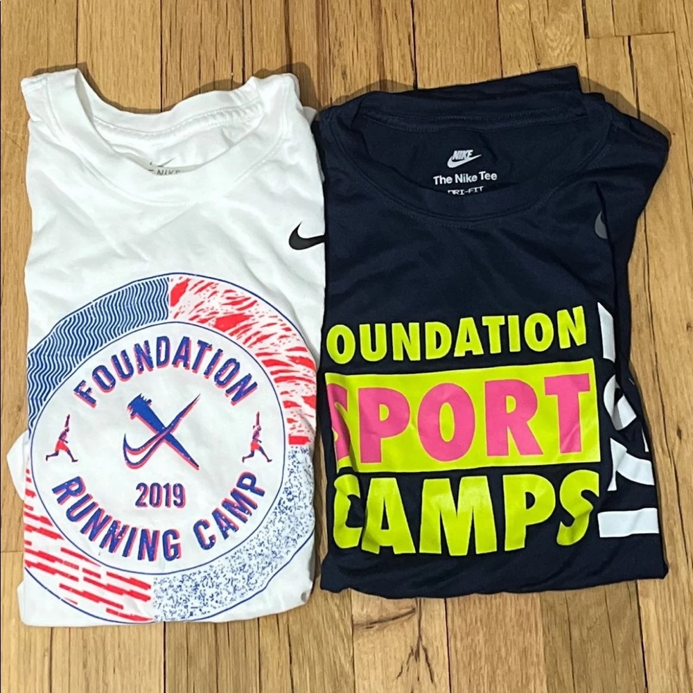 BRAND NEW Nike foundation running t shirts